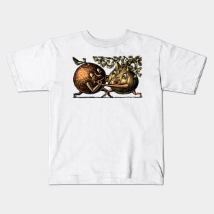 Orange and Fennel Tango Kids T-Shirt